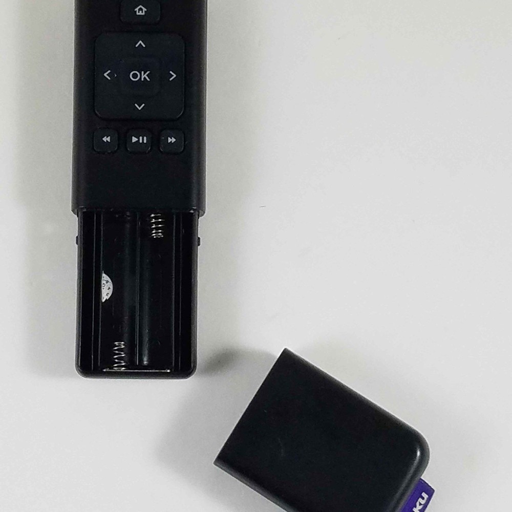Original Roku QC23 Remote Control Black Streaming TV Channel Pause Rewind - Picture 5 of 5